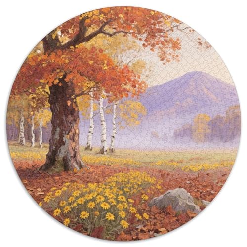 Landschaftsstil Puzzles 1000 Teile Bewährter Qualität Für Erwachsene Und Kinder Schöne Landschaft Herausforderndes Rätsel Geschenke Für Männer Wanddekoration 1000pcs (67.5x67.5cm) von QTIVARLEN