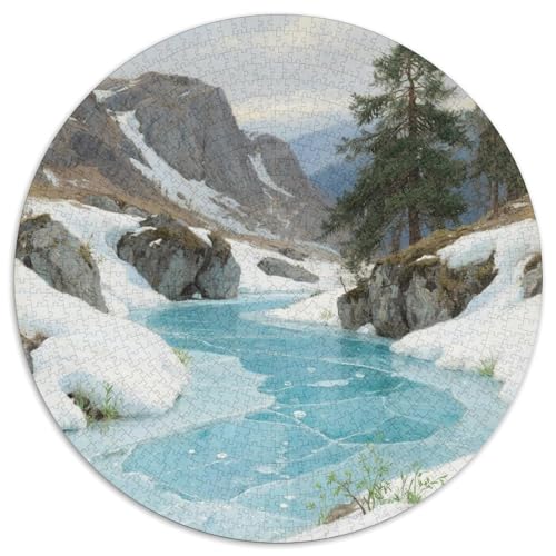 Landschaftsstil Puzzles 1000 Teile Bewährter Qualität Für Erwachsene Und Kinder Schöne Landschaft Puzzlespiele Für Die Ganze Familie Geschenke Für Männer Home Dekoration 1000pcs (67.5x67.5cm) von QTIVARLEN