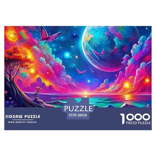 Moon Lake Puzzle 1000 Teile Für Erwachsene Und Kinder Herausforderung Spiel Pädagogisches Spielzeug Wunderschönes Dekoration in Bewährter Qualität 38x26cm/1000pcs Moon Lake Puzzle 1000 Teile Für Erwachsene Und Kinder Herausforderung Spiel Pädagogisches Spielzeug Wunderschönes Dekoration in Bewährter Qualität 38x26cm/1000pcs von QTIVARLEN