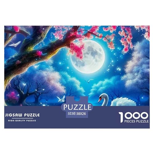 Moon Lake Puzzle 1000 Teile Für Erwachsene Und Kinder Impossible Geschicklichkeitsspiel Interaktives Spielzeug Home Dekoration in Bewährter Qualität 38x26cm/1000pcs Moon Lake Puzzle 1000 Teile Für Erwachsene Und Kinder Impossible Geschicklichkeitsspiel Interaktives Spielzeug Home Dekoration in Bewährter Qualität 38x26cm/1000pcs von QTIVARLEN