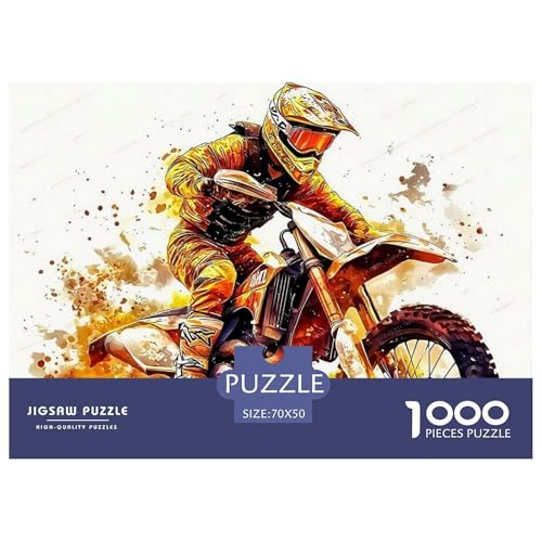 Off-Road Motorcycle Puzzle 1000 Teile Für Erwachsene Und Kinder Stunt Car Lernspiel Interaktives Spielzeug Wunderschönes Dekoration Clevere Rätsel 70x50cm/1000pcs Off-Road Motorcycle Puzzle 1000 Teile Für Erwachsene Und Kinder Stunt Car Lernspiel Interaktives Spielzeug Wunderschönes Dekoration Clevere Rätsel 70x50cm/1000pcs von QTIVARLEN