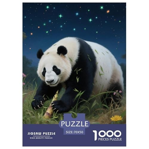 Panda Farbenfrohes Puzzle 1000 Stück in Bewährter Qualität Für Erwachsene Und Kinder Süße Tiere Herausforderndes Rätsel Geschenke Für Männer Pädagogisches Spielzeug 70x50cm/1000pcs Panda Farbenfrohes Puzzle 1000 Stück in Bewährter Qualität Für Erwachsene Und Kinder Süße Tiere Herausforderndes Rätsel Geschenke Für Männer Pädagogisches Spielzeug 70x50cm/1000pcs von QTIVARLEN