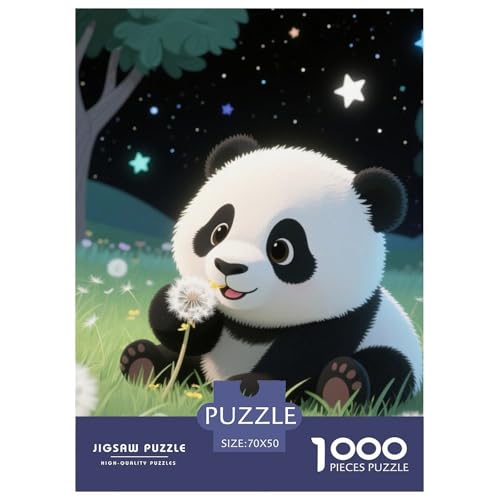 Panda Farbenfrohes Puzzle 1000 Teile in Bewährter Qualität Für Erwachsene Und Kinder Süße Tiere Puzzlespiele Für Die Ganze Familie Geschenke Für Männer Pädagogisches Spielzeug 70x50cm/1000pcs Panda Farbenfrohes Puzzle 1000 Teile in Bewährter Qualität Für Erwachsene Und Kinder Süße Tiere Puzzlespiele Für Die Ganze Familie Geschenke Für Männer Pädagogisches Spielzeug 70x50cm/1000pcs von QTIVARLEN