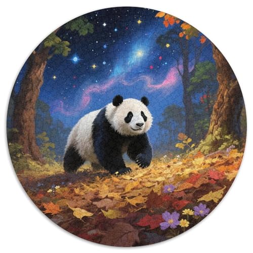 Panda Puzzles 1000 Teile in Bewährter Qualität Für Erwachsene Und Kinder Süße Tiere Geschicklichkeitsspiel Geschenke Für Frauen Home Dekoration 1000pcs (67.5x67.5cm) von QTIVARLEN