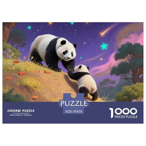Panda Puzzles 1000 Teile in Bewährter Qualität Für Erwachsene Und Kinder Süße Tiere Geschicklichkeitsspiel Geschenke Für Frauen Pädagogisches Spielzeug 70x50cm/1000pcs Panda Puzzles 1000 Teile in Bewährter Qualität Für Erwachsene Und Kinder Süße Tiere Geschicklichkeitsspiel Geschenke Für Frauen Pädagogisches Spielzeug 70x50cm/1000pcs von QTIVARLEN