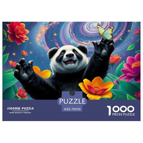 Panda Puzzles 1000 Teile in Bewährter Qualität Für Erwachsene Und Kinder Süße Tiere Geschicklichkeitsspiel Geschenke Für Frauen Pädagogisches Spielzeug 70x50cm/1000pcs Panda Puzzles 1000 Teile in Bewährter Qualität Für Erwachsene Und Kinder Süße Tiere Geschicklichkeitsspiel Geschenke Für Frauen Pädagogisches Spielzeug 70x50cm/1000pcs von QTIVARLEN