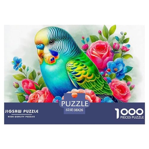 Parrot Puzzle 1000 Teile Für Erwachsene Und Kinder Cute Parrot Herausforderung Spiel Klassische Geschenk Home Dekoration in Bewährter Qualität 38x26cm/1000pcs Parrot Puzzle 1000 Teile Für Erwachsene Und Kinder Cute Parrot Herausforderung Spiel Klassische Geschenk Home Dekoration in Bewährter Qualität 38x26cm/1000pcs von QTIVARLEN