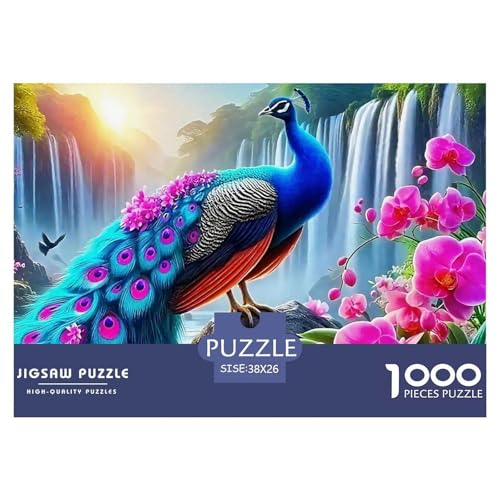 Peacock Puzzle 1000 Teile Für Erwachsene Und Kinder Vibrant Peacock Impossible Geschicklichkeitsspiel Klassische Geschenk Wunderschönes Dekoration in Bewährter Qualität 38x26cm/1000pcs Peacock Puzzle 1000 Teile Für Erwachsene Und Kinder Vibrant Peacock Impossible Geschicklichkeitsspiel Klassische Geschenk Wunderschönes Dekoration in Bewährter Qualität 38x26cm/1000pcs von QTIVARLEN