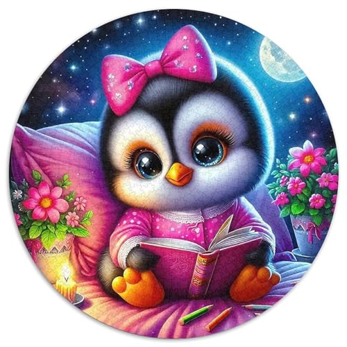 Penguin Puzzle 1000 Teile Für Erwachsene Und Kinder Cute Penguin Lernspiel Interaktives Spielzeug Wunderschönes Dekoration Clevere Rätsel 1000pcs (67.5x67.5cm) von QTIVARLEN