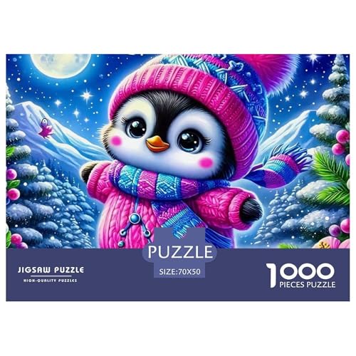 Penguin Puzzle 1000 Teile Für Erwachsene Und Kinder Cute Penguin Lernspiel Interaktives Spielzeug Wunderschönes Dekoration in Bewährter Qualität 70x50cm/1000pcs Penguin Puzzle 1000 Teile Für Erwachsene Und Kinder Cute Penguin Lernspiel Interaktives Spielzeug Wunderschönes Dekoration in Bewährter Qualität 70x50cm/1000pcs von QTIVARLEN