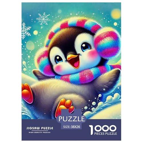 Penguin Puzzle 1000 Teile Für Erwachsene Und Kinder Cute Penguin Lernspiel Pädagogisches Spielzeug Wunderschönes Dekoration in Bewährter Qualität 38x26cm/1000pcs Penguin Puzzle 1000 Teile Für Erwachsene Und Kinder Cute Penguin Lernspiel Pädagogisches Spielzeug Wunderschönes Dekoration in Bewährter Qualität 38x26cm/1000pcs von QTIVARLEN