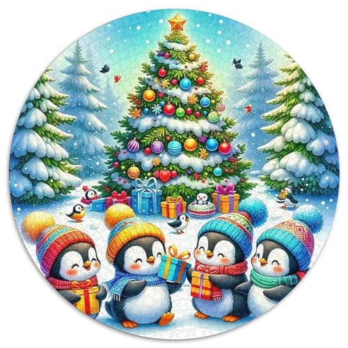Penguin Puzzle 1000 Teilige Für Erwachsene Und Kinder Cute Penguin Herausforderung Spiel Pädagogisches Spielzeug Wunderschönes Dekoration in Bewährter Qualität 1000pcs (67.5x67.5cm) von QTIVARLEN