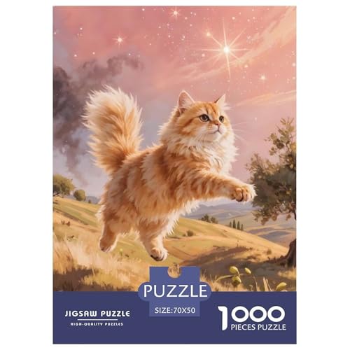 Persische Katze Farbenfrohes Puzzle 1000 Teile in Bewährter Qualität Für Erwachsene Und Kinder Niedliche Haustierkatze Geschicklichkeitsspiel Geschenke Männer 70x50cm/1000pcs Persische Katze Farbenfrohes Puzzle 1000 Teile in Bewährter Qualität Für Erwachsene Und Kinder Niedliche Haustierkatze Geschicklichkeitsspiel Geschenke Männer 70x50cm/1000pcs von QTIVARLEN