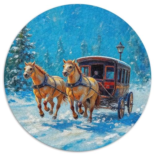 Pferd Puzzle 1000 Teile Für Erwachsene Und Kinder galoppierender Steed Lernspiel Klassische Geschenk Home Dekoration Clevere Rätsel 1000pcs (67.5x67.5cm) von QTIVARLEN