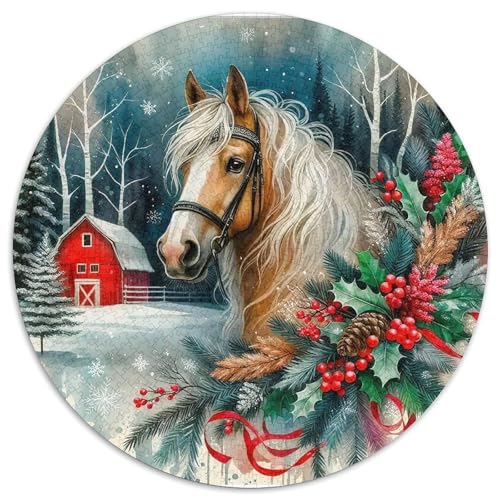 Pferd Puzzle 1000 Teilige Für Erwachsene Und Kinder galoppierender Steed Impossible Geschicklichkeitsspiel Klassische Geschenk Home Dekoration in Bewährter Qualität 1000pcs (67.5x67.5cm) von QTIVARLEN