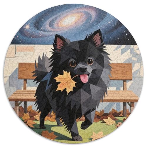 Pommern Erwachsene Puzzle 1000 Teile Für Erwachsene Cute Haustier Hund Puzzlespiele Für Die Familie Puzzles 1000pcs (67.5x67.5cm) von QTIVARLEN