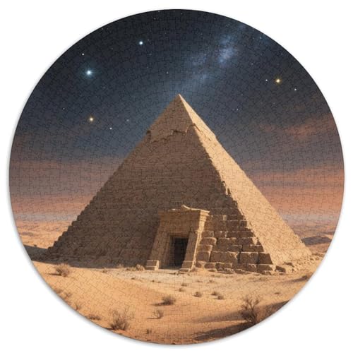 Pyramide Farbenfrohes Puzzle 1000 Teile in Bewährter Qualität Landmark Gebäude EIN Herausforderndes Rätsel Landmark Gebäude Puzzles Geschenk Familie HomeDekoration 1000pcs (67.5x67.5cm) von QTIVARLEN