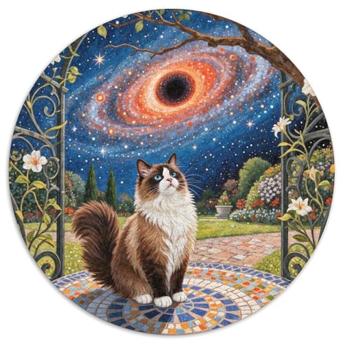 Ragdoll Farbenfrohes Puzzle 1000 Teile Bewährter Qualität Geschenke Für Frauen Wanddekoration 1000pcs (67.5x67.5cm) von QTIVARLEN