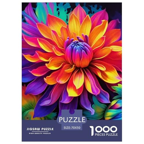 Regenbogenblumen Puzzle 1000 Teile Für Erwachsene Und Kinder Bunte Pflanzen Lernspiel Interaktives Spielzeug Wunderschönes Dekoration in Bewährter Qualität 70x50cm/1000pcs Regenbogenblumen Puzzle 1000 Teile Für Erwachsene Und Kinder Bunte Pflanzen Lernspiel Interaktives Spielzeug Wunderschönes Dekoration in Bewährter Qualität 70x50cm/1000pcs von QTIVARLEN