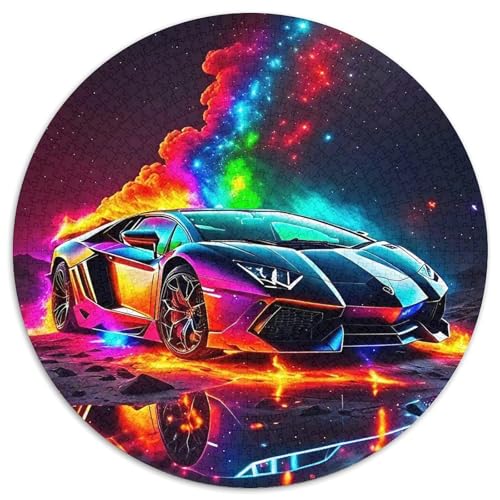 Rennwagen Puzzle 1000 Teile Für Erwachsene Und Kinder Kühles Auto Impossible Geschicklichkeitsspiel Interaktives Spielzeug Home Dekoration in Bewährter Qualität 1000pcs (67.5x67.5cm) von QTIVARLEN