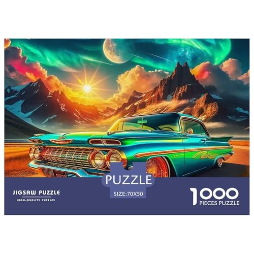 Rennwagen Puzzle 1000 Teile Für Erwachsene Und Kinder Kühles Auto Lernspiel Interaktives Spielzeug Home Dekoration in Bewährter Qualität 70x50cm/1000pcs Rennwagen Puzzle 1000 Teile Für Erwachsene Und Kinder Kühles Auto Lernspiel Interaktives Spielzeug Home Dekoration in Bewährter Qualität 70x50cm/1000pcs von QTIVARLEN