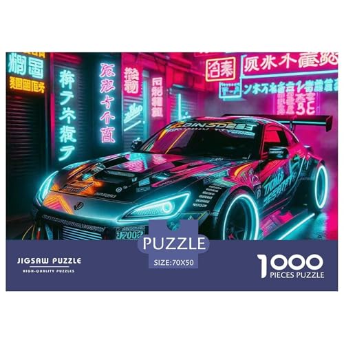 Rennwagen Puzzle 1000 Teile Für Erwachsene Und Kinder Kühles Auto Lernspiel Pädagogisches Spielzeug Home Dekoration in Bewährter Qualität 70x50cm/1000pcs Rennwagen Puzzle 1000 Teile Für Erwachsene Und Kinder Kühles Auto Lernspiel Pädagogisches Spielzeug Home Dekoration in Bewährter Qualität 70x50cm/1000pcs von QTIVARLEN