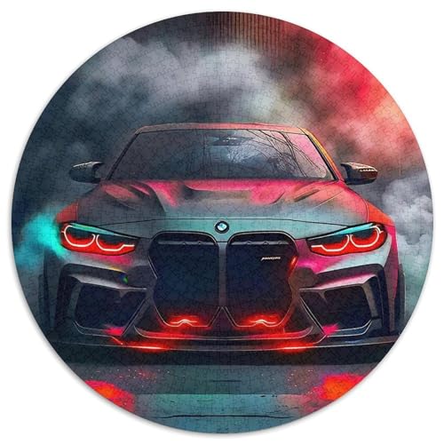 Rennwagen Puzzle 1000 Teile Für Erwachsene Und Kinder Kühles Auto Lernspiel Pädagogisches Spielzeug Wunderschönes Dekoration Clevere Rätsel 1000pcs (67.5x67.5cm) von QTIVARLEN