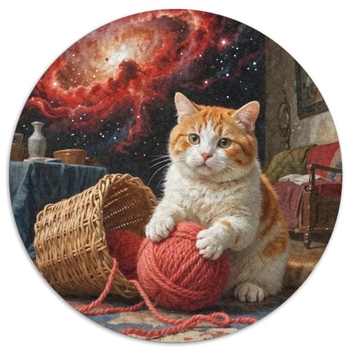 Schottische Fold Puzzles 1000 Teile Bewährter Qualität Geschenke Für Männer Home Dekoration 1000pcs (67.5x67.5cm) von QTIVARLEN