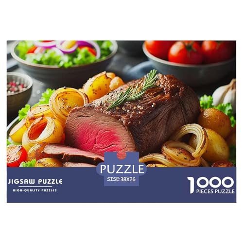 Steak Puzzle 1000 Teilige Für Erwachsene Und Kinder Delikatesse Herausforderung Spiel Interaktives Spielzeug Wunderschönes Dekoration Clevere Rätsel 38x26cm/1000pcs Steak Puzzle 1000 Teilige Für Erwachsene Und Kinder Delikatesse Herausforderung Spiel Interaktives Spielzeug Wunderschönes Dekoration Clevere Rätsel 38x26cm/1000pcs von QTIVARLEN