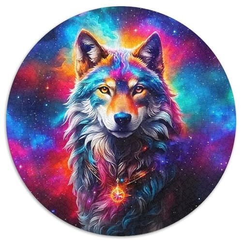 Sternenwolf Farbenfrohes Puzzle 1000 Stück in Bewährter Qualität Für Erwachsene Und Kinder Cooler Tierstil Puzzlespiele Für Die Ganze Familie Geschenke Für Männer Home Dekoration 1000pcs (67.5x67.5c Sternenwolf Farbenfrohes Puzzle 1000 Stück in Bewährter Qualität Für Erwachsene Und Kinder Cooler Tierstil Puzzlespiele Für Die Ganze Familie Geschenke Für Männer Home Dekoration 1000pcs (67.5x67.5c von QTIVARLEN