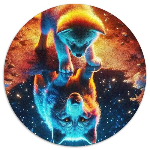 Sternenwolf Farbenfrohes Puzzle 1000 Stück in Bewährter Qualität Für Erwachsene Und Kinder Cooler Tierstil Puzzlespiele Für Die Ganze Familie Geschenke Für Männer Pädagogisches Spielzeug 1000pcs (67 Sternenwolf Farbenfrohes Puzzle 1000 Stück in Bewährter Qualität Für Erwachsene Und Kinder Cooler Tierstil Puzzlespiele Für Die Ganze Familie Geschenke Für Männer Pädagogisches Spielzeug 1000pcs (67 von QTIVARLEN