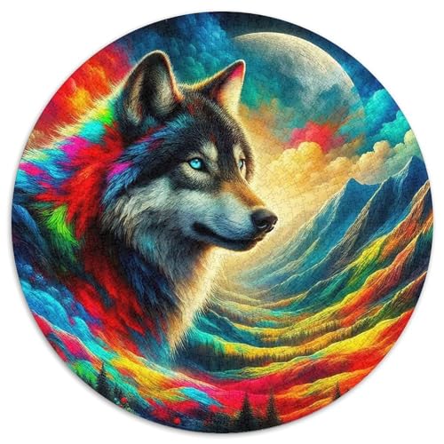 Sternenwolf Farbenfrohes Puzzle 1000 Teile in Bewährter Qualität Für Erwachsene Und Kinder Cooler Tierstil Geschicklichkeitsspiel Geschenke Für Frauen Pädagogisches Spielzeug 1000pcs (67.5x67.5cm) Sternenwolf Farbenfrohes Puzzle 1000 Teile in Bewährter Qualität Für Erwachsene Und Kinder Cooler Tierstil Geschicklichkeitsspiel Geschenke Für Frauen Pädagogisches Spielzeug 1000pcs (67.5x67.5cm) von QTIVARLEN
