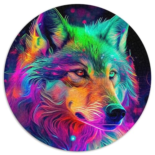 Sternenwolf Farbenfrohes Puzzle 1000 Teile in Bewährter Qualität Für Erwachsene Und Kinder Cooler Tierstil Geschicklichkeitsspiel Geschenke Für Männer Pädagogisches Spielzeug 1000pcs (67.5x67.5cm) Sternenwolf Farbenfrohes Puzzle 1000 Teile in Bewährter Qualität Für Erwachsene Und Kinder Cooler Tierstil Geschicklichkeitsspiel Geschenke Für Männer Pädagogisches Spielzeug 1000pcs (67.5x67.5cm) von QTIVARLEN