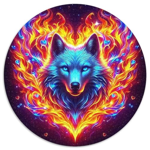 Sternenwolf Farbenfrohes Puzzle 1000 Teile in Bewährter Qualität Für Erwachsene Und Kinder Cooler Tierstil Geschicklichkeitsspiel Geschenke Für Männer Pädagogisches Spielzeug 1000pcs (67.5x67.5cm) Sternenwolf Farbenfrohes Puzzle 1000 Teile in Bewährter Qualität Für Erwachsene Und Kinder Cooler Tierstil Geschicklichkeitsspiel Geschenke Für Männer Pädagogisches Spielzeug 1000pcs (67.5x67.5cm) von QTIVARLEN