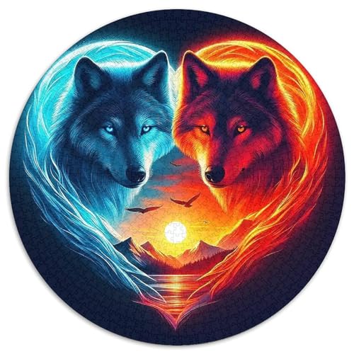 Sternenwolf Farbenfrohes Puzzle 1000 Teile in Bewährter Qualität Für Erwachsene Und Kinder Cooler Tierstil Geschicklichkeitsspiel Geschenke Für Männer Pädagogisches Spielzeug 1000pcs (67.5x67.5cm) Sternenwolf Farbenfrohes Puzzle 1000 Teile in Bewährter Qualität Für Erwachsene Und Kinder Cooler Tierstil Geschicklichkeitsspiel Geschenke Für Männer Pädagogisches Spielzeug 1000pcs (67.5x67.5cm) von QTIVARLEN