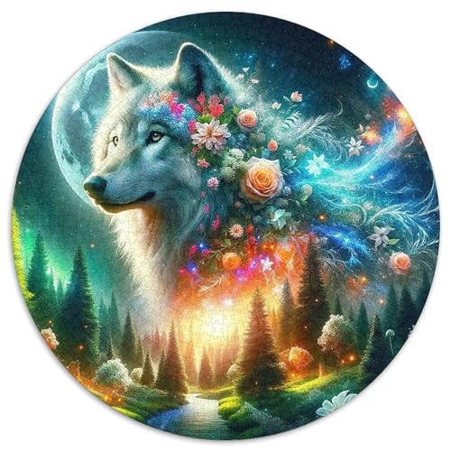 Sternenwolf Farbenfrohes Puzzle 1000 Teile in Bewährter Qualität Für Erwachsene Und Kinder Cooler Tierstil Puzzlespiele Für Die Ganze Familie Geschenke Für Männer Home Dekoration 1000pcs (67.5x67.5c Sternenwolf Farbenfrohes Puzzle 1000 Teile in Bewährter Qualität Für Erwachsene Und Kinder Cooler Tierstil Puzzlespiele Für Die Ganze Familie Geschenke Für Männer Home Dekoration 1000pcs (67.5x67.5c von QTIVARLEN