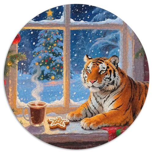 Tiger Puzzle 1000 Teile Für Erwachsene Und Kinder König der Tiere Lernspiel Pädagogisches Spielzeug Home Dekoration in Bewährter Qualität 1000pcs (67.5x67.5cm) von QTIVARLEN