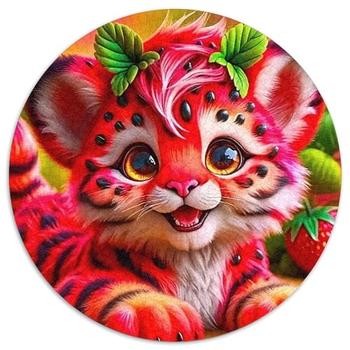 Tiger Puzzle 1000 Teile Für Erwachsene Und Kinder König der Tiere Lernspiel Pädagogisches Spielzeug Wunderschönes Dekoration in Bewährter Qualität 1000pcs (67.5x67.5cm) von QTIVARLEN
