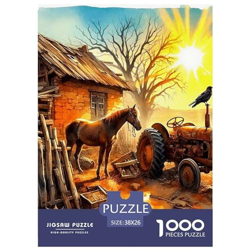 Tractor Puzzle 1000 Teile Für Erwachsene Und Kinder Agricultural Vehicle Herausforderung Spiel Interaktives Spielzeug Home Dekoration Clevere Rätsel 38x26cm/1000pcs Tractor Puzzle 1000 Teile Für Erwachsene Und Kinder Agricultural Vehicle Herausforderung Spiel Interaktives Spielzeug Home Dekoration Clevere Rätsel 38x26cm/1000pcs von QTIVARLEN