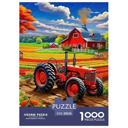 Tractor Puzzle 1000 Teile Für Erwachsene Und Kinder Agricultural Vehicle Impossible Geschicklichkeitsspiel Pädagogisches Spielzeug Wunderschönes Dekoration Clevere Rätsel 38x26cm/1000pcs Tractor Puzzle 1000 Teile Für Erwachsene Und Kinder Agricultural Vehicle Impossible Geschicklichkeitsspiel Pädagogisches Spielzeug Wunderschönes Dekoration Clevere Rätsel 38x26cm/1000pcs von QTIVARLEN