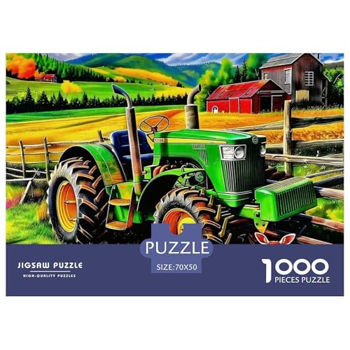Tractor Puzzle 1000 Teilige Für Erwachsene Und Kinder Agricultural Vehicle Herausforderung Spiel Interaktives Spielzeug Home Dekoration in Bewährter Qualität 70x50cm/1000pcs Tractor Puzzle 1000 Teilige Für Erwachsene Und Kinder Agricultural Vehicle Herausforderung Spiel Interaktives Spielzeug Home Dekoration in Bewährter Qualität 70x50cm/1000pcs von QTIVARLEN