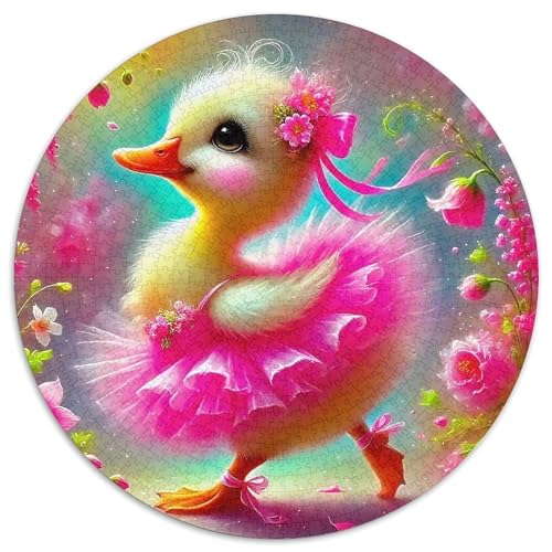 Yellow Duck Puzzle 1000 Teile Für Erwachsene Und Kinder Cute Duck Impossible Geschicklichkeitsspiel Interaktives Spielzeug Wunderschönes Dekoration in Bewährter Qualität 1000pcs (67.5x67.5cm) von QTIVARLEN