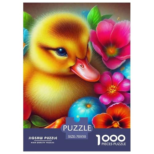 Yellow Duck Puzzle 1000 Teile Für Erwachsene Und Kinder Cute Duck Lernspiel Pädagogisches Spielzeug Home Dekoration in Bewährter Qualität 70x50cm/1000pcs Yellow Duck Puzzle 1000 Teile Für Erwachsene Und Kinder Cute Duck Lernspiel Pädagogisches Spielzeug Home Dekoration in Bewährter Qualität 70x50cm/1000pcs von QTIVARLEN