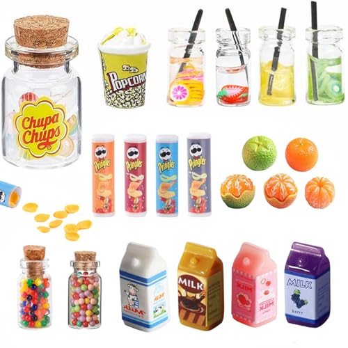 Wichtel Zubehör Miniatur Deko SüßIgkeiten Weihnachten, Puppenhaus Zubehör Mit Lolli Gummibärchen,Wichtelzubehör SüßIgkeiten Und Trinken Set Wichtel Zubehör Miniatur Deko SüßIgkeiten Weihnachten, Puppenhaus Zubehör Mit Lolli Gummibärchen,Wichtelzubehör SüßIgkeiten Und Trinken Set von QUANMAITONG