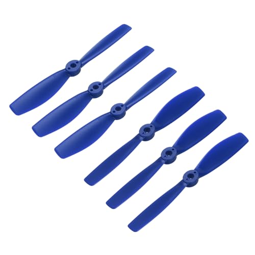QUARKZMAN 6Stk RC Luftschrauben 5x4.5 CW CCW 2-Flügel Haupt Rotoren für RC Flugzeug Quadcopter Prop Ersatz Blau QUARKZMAN 6Stk RC Luftschrauben 5x4.5 CW CCW 2-Flügel Haupt Rotoren für RC Flugzeug Quadcopter Prop Ersatz Blau von QUARKZMAN