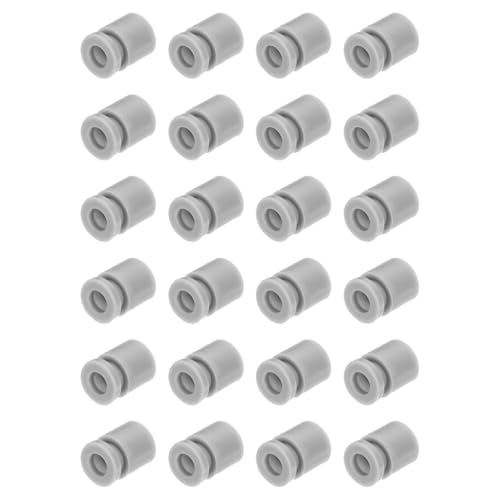 QUARKZMAN RC Anti Vibrations Gummibälle für RC F4 F7 Flugsteuerung M3x8mm Stoßdämpfungsbälle (Grau), Packung mit 24 von QUARKZMAN