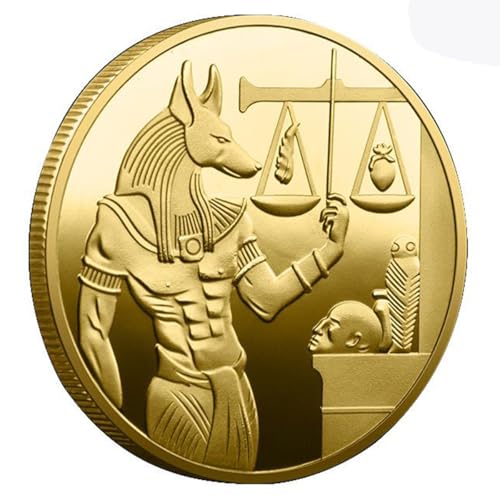 Gedenkmünze ägyptische Anubis Münze für Souvenir Geschenkkollektoren Gedenkmünze ägyptische Anubis Münze für Souvenir Geschenkkollektoren von QUEAMBLER