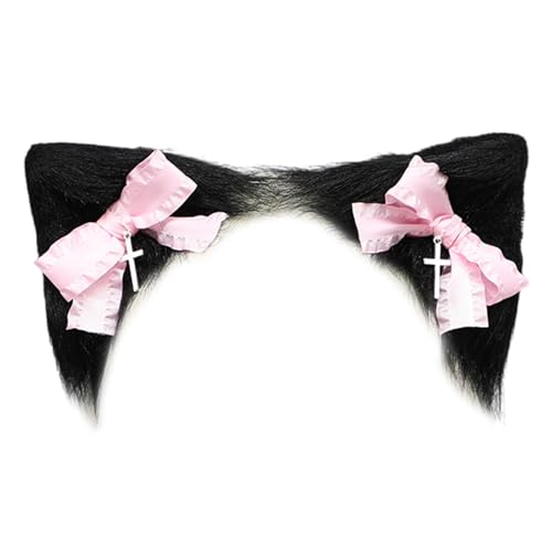 Punk-Tierohr-Haarspange, Anime-Haarspangen, für Damen und Mädchen, Subkulturen, Haarnadel, Cosplay, Party, Requisiten, Seitenclip für Halloween Punk-Tierohr-Haarspange, Anime-Haarspangen, für Damen und Mädchen, Subkulturen, Haarnadel, Cosplay, Party, Requisiten, Seitenclip für Halloween von QUEENYARD