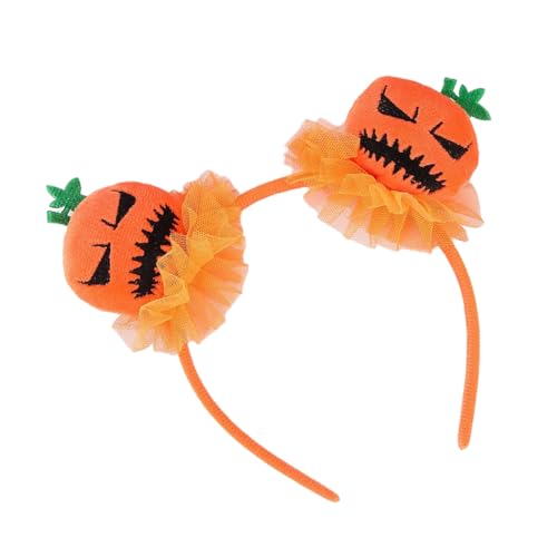 QUEENYARD Halloween Party Haarband Kürbis Stirnband Cosplay Kostüm Kopfschmuck Familientreffen Themenparty Requisiten Kopfbedeckung von QUEENYARD