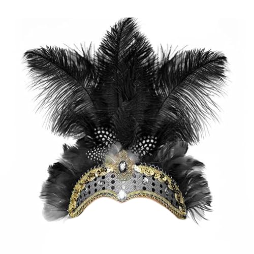 QUEENYARD Kopfschmuck mit übertriebener Persönlichkeit, vielseitig einsetzbar für Damen-Kostüme, Festivals und Feiern QUEENYARD Kopfschmuck mit übertriebener Persönlichkeit, vielseitig einsetzbar für Damen-Kostüme, Festivals und Feiern von QUEENYARD